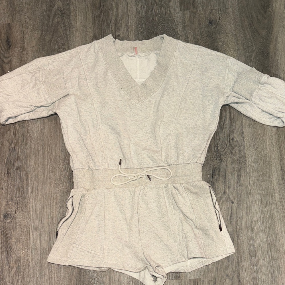 FP Movement by Free People Gray Jumpsuit